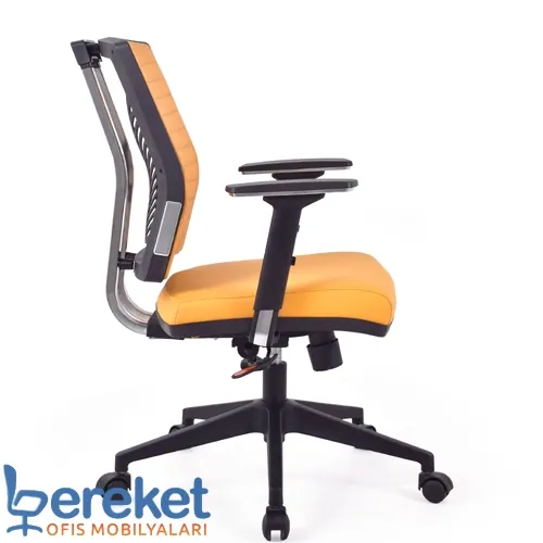Kuver file metal çalışma koltuğu metal destekli file sırt